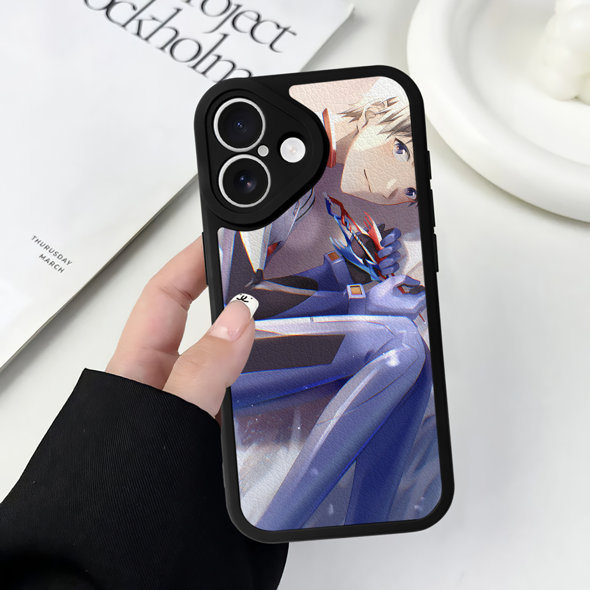 （画像用） EVA 新世紀エヴァンゲリオン 【iPhone 16シリーズ対応】シリコンスマホケース（レザー調） 材質：シリコン